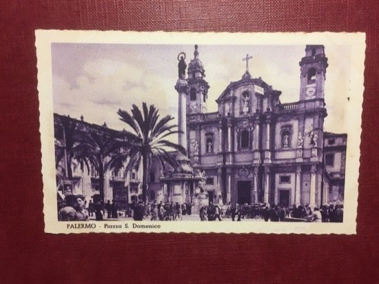 Cartolina Palermo - Piazza S. Domenico - 1930 ca.