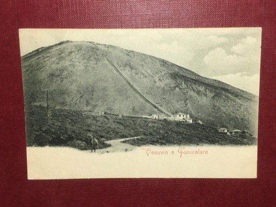 Cartolina Vesuvio e Funicolare - 1920 ca.