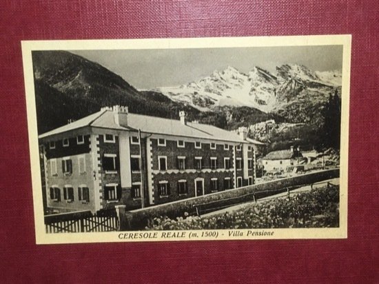 Cartolina Ceresole Reale - Villa Pensione - 1930 ca.