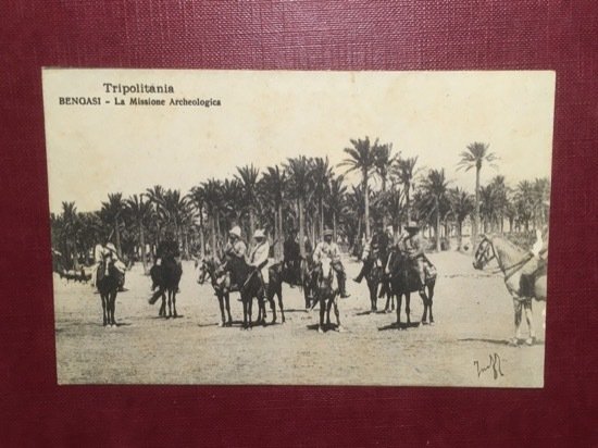 Cartolina Tripolitania - Bengasi - La Missione Archeologica - 1920 …