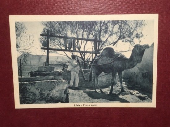 Cartolina Libia - Pozzo Arabo - 1920 ca.