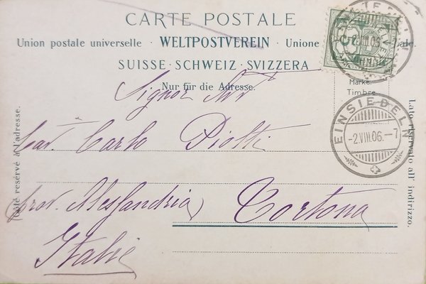 Cartolina - Svizzera - Jungfraubahn - Eigergletscher und Mönch - …