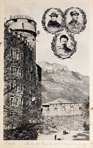 Cartolina - Trento - Fossa del Castello del Buonconsiglio - …