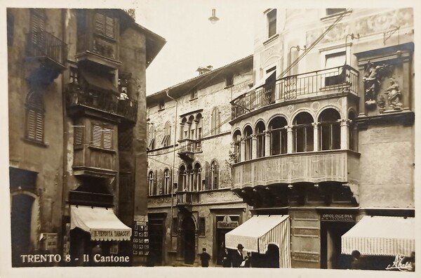 Cartolina - Trento - Il Cantone - 1932