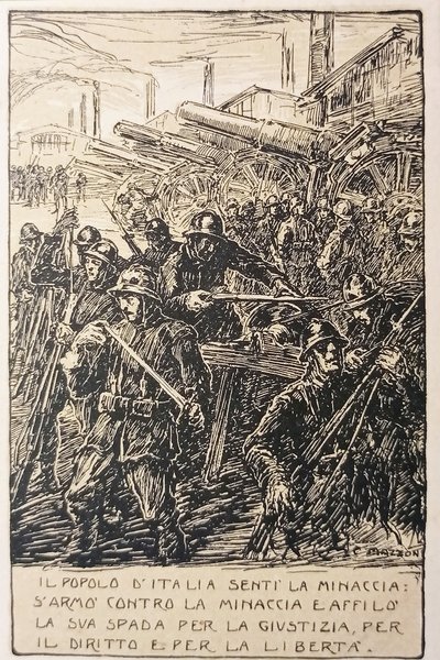 Cartolina WWI - Corrispondenza del R. Esercito - 3^ Armata …