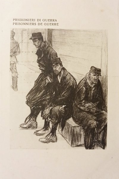 Cartolina WWI - Illustratori - Prigionieri di Guerra - 1917