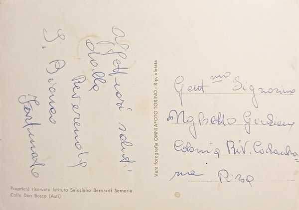 Cartolina - Casa nativa di S. Giovanni Bosco - Asti …