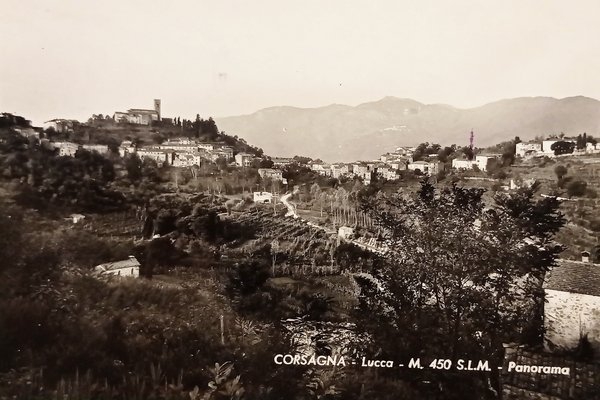 Cartolina - Corsagna - Lucca - Panorama - 1968