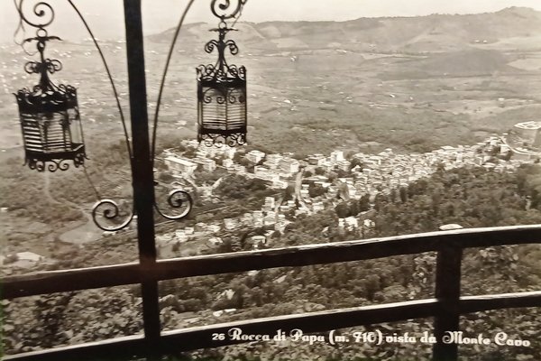 Cartolina - Rocca di Papa vista da Monte Cavo - …