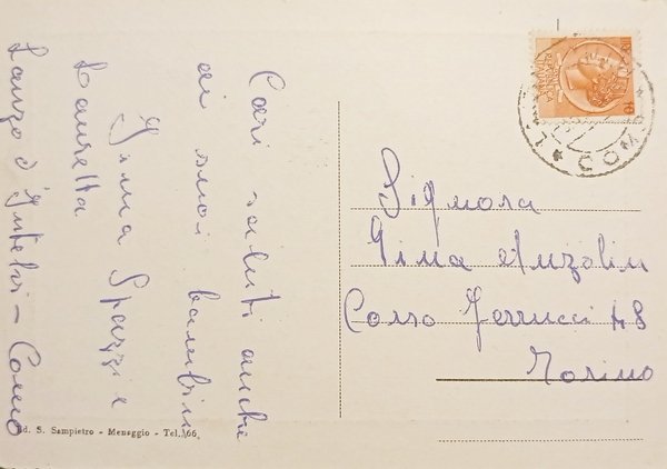 Cartolina - La Valsolda dalla Funicolare di Lanzo Intelvi - …