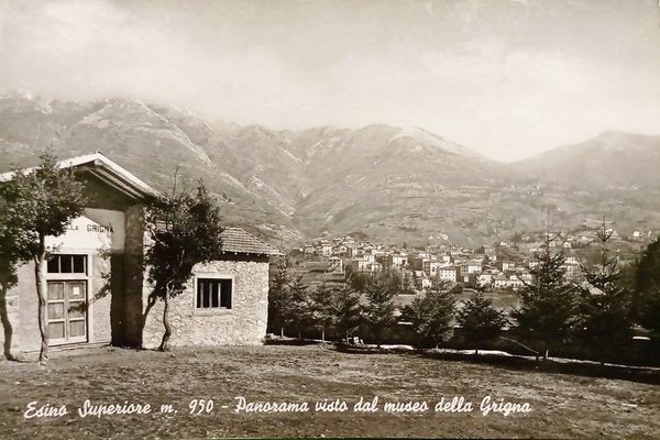 Cartolina - Esino Superiore - Panorama visto dal museo della …