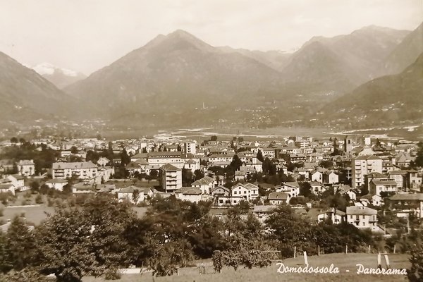 Cartolina - Domodossola - Panorama - 1965