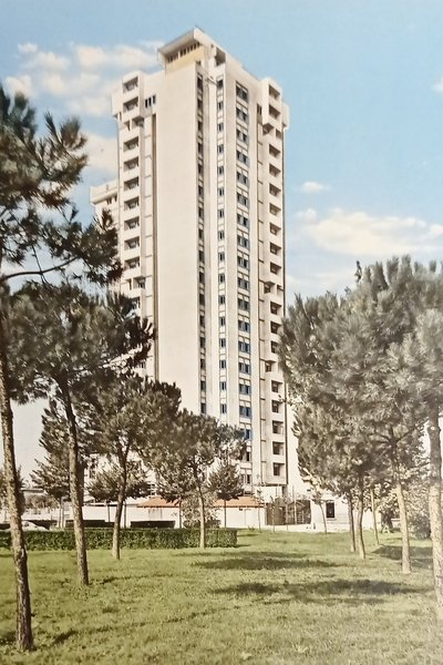Cartolina - Ferrara - Il Grattacielo - 1966