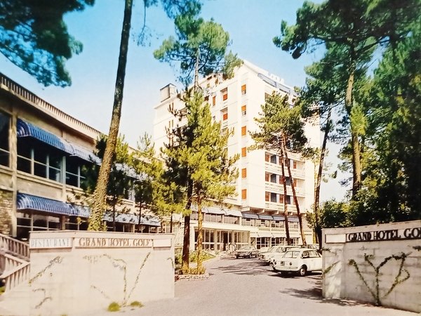Cartolina - Tirrenia ( Pisa ) - Grand Hotel Golf …