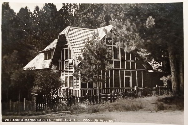 Cartolina - Villaggio Mancuso ( Sila Piccola - Catanzaro) - …