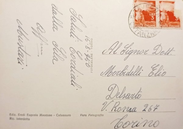 Cartolina - Villaggio Mancuso ( Sila Piccola - Catanzaro) - …