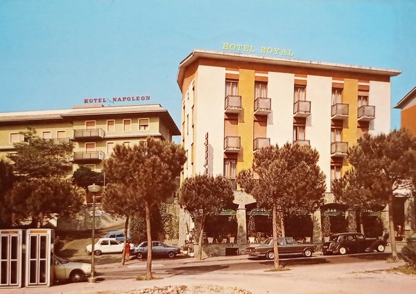 Cartolina - Hotel Royal e Hotel Napoleon - Tabiano Terme …