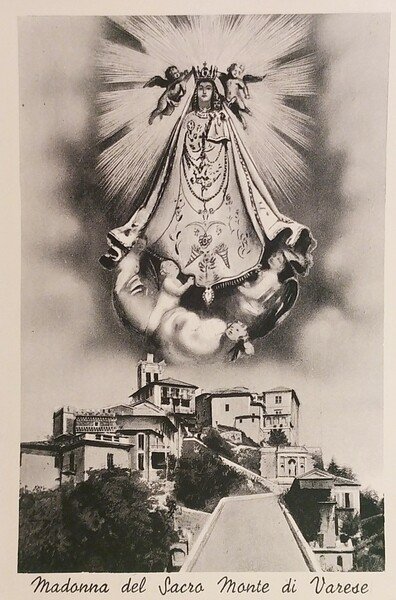 Cartolina - Madonna del Sacro Monte di Varese - 1950 …