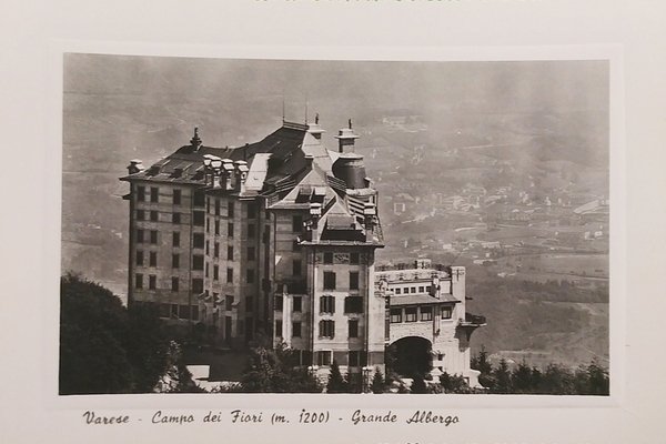 Cartolina - Varese - Campo dei Fiori - Grande Albergo …