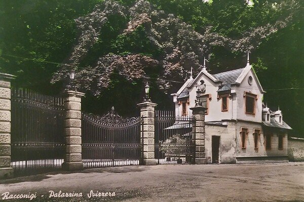 Cartolina - Racconigi - Palazzina Svizzera - 1960 ca.