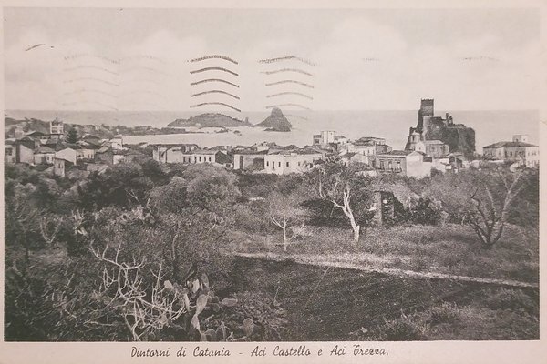 Cartolina - Dintorni di Catania - Aci Castello e Aci …