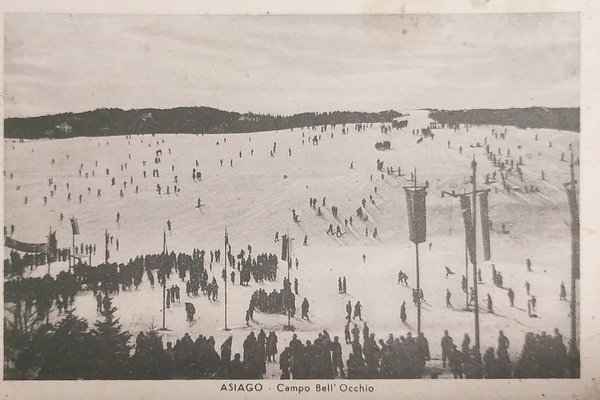 Cartolina - Asiago - Campo Bell'Occhio - 1930 ca.