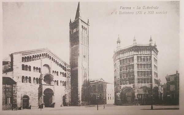 Cartolina - Parma - La Cattedrale e il Battistero - …