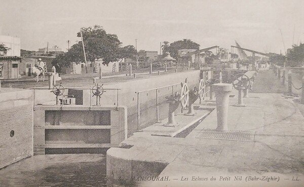 Cartolina - Algeria - Mansourah - Les Ecluses du Petit …