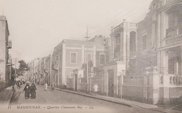 Cartolina - Algeria - Mansourah - Quartier Chennaoui Bey - …