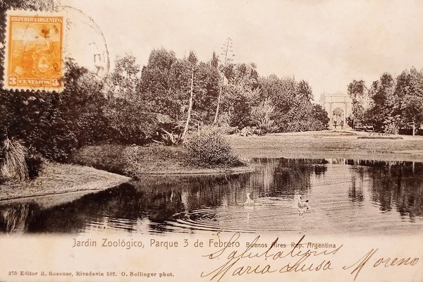 Cartolina - Buenos Aires - Argentina - Jardin Zoologico - …