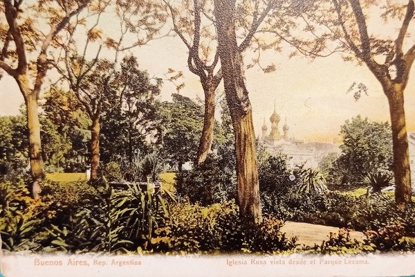 Cartolina - Argentina - Buenos aires - Iglesia Rusa - …