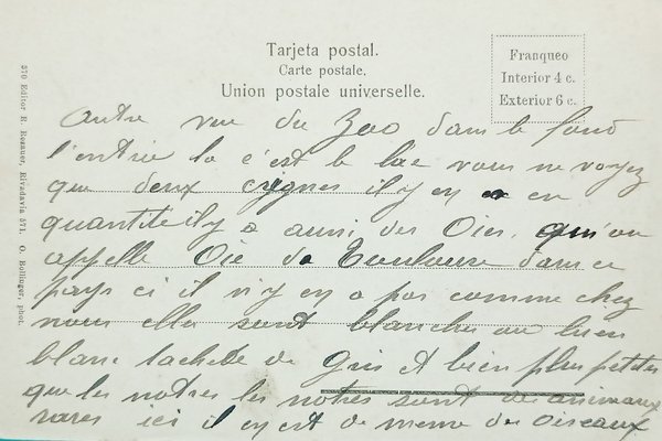 Cartolina - Buenos Aires - Rep. Argentina - Parque 3 …