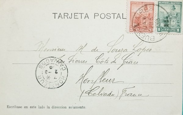 Cartolina - Argentina - Buenos Aires - Casa Quinta - …