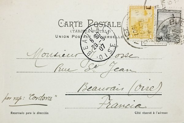 Cartolina - Argentina - La Plata - Palacio de Gobierno …