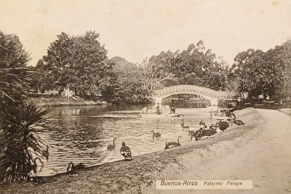 Cartolina - Argentina - Buenos Aires - Palermo Parque - …