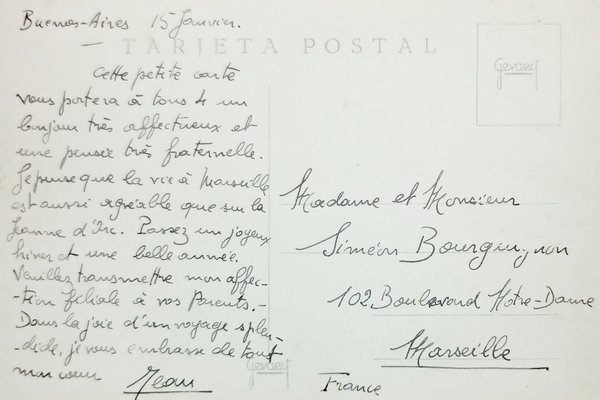 Cartolina - Argentina - Buenos Aires - Plaza de la …