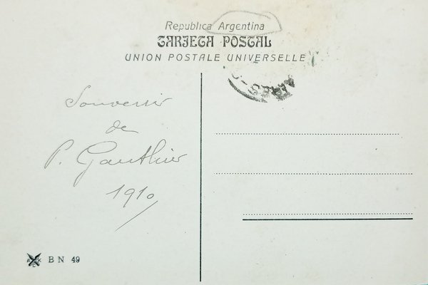 Cartolina - Buenos Aires - Escuela Petronila Rodriguez y Museo …