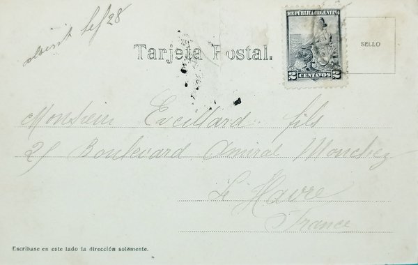 Cartolina - Argentina - Buenos Aires - Parque de Palermo …