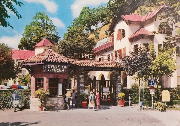 Cartolina - Lurisia Terme ( Cuneo ) - Ingresso alle …
