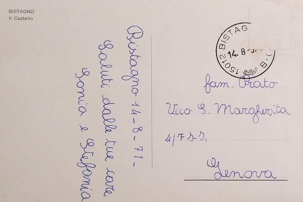 Cartolina - Bistagno - Il Castello - 1971