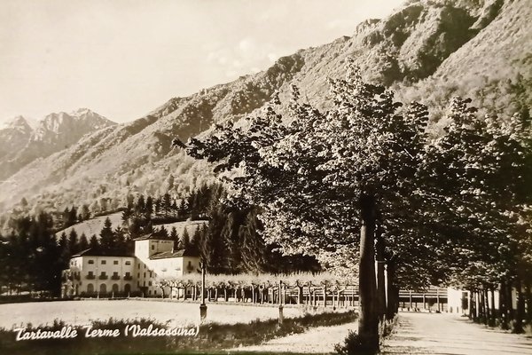 Cartolina - Tartavalle Terme ( Valsassina ) - 1962