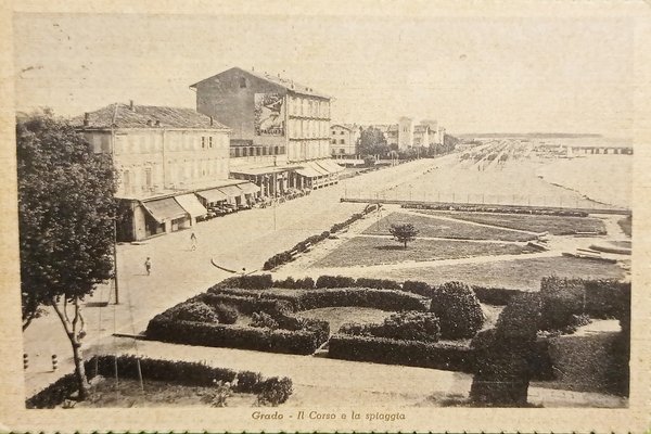 Cartolina - Grado ( Gorizia ) - Il Corso e …