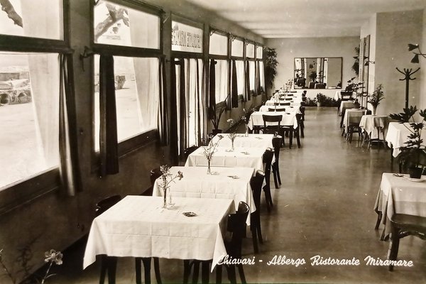 Cartolina - Chiavari - Albergo Ristorante Miramare - 1961