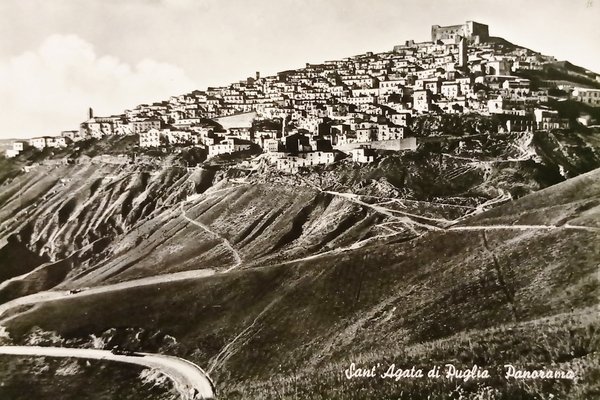 Cartolina - Sant'Agata di Puglia ( Foggia ) - Panorama … | Immagine principale