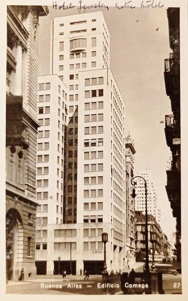 Cartolina - Argentina - Buenos Aires - Edificio Comega - …