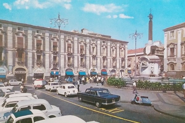 Cartolina - Catania - Piazza Duomo - L'Elefante - 1970 … | Immagine principale