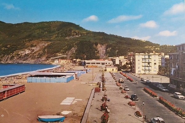 Cartolina - Riva Trigoso ( Genova ) - Lungomare e …