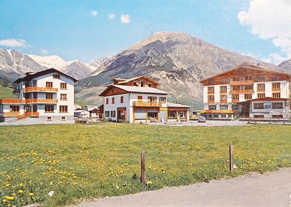 Cartolina - Livigno ( Sondrio ) - Panorama - 1971