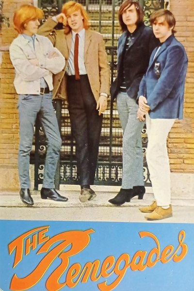 Cartolina Commemorativa Musica - The Renegades - 1970 ca.