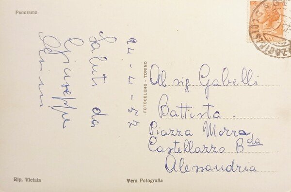 Cartolina - Cagliari - Panorama - 1957